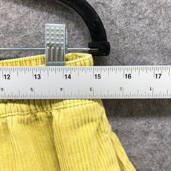 Urban Outfitters Yellow Corduroy Volley Short Mens M Pull On Relaxed Pleated - Picture 5 of 10